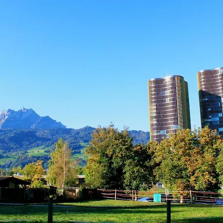 Hitrental Allmend Comfort Studios Luzern Exterior foto